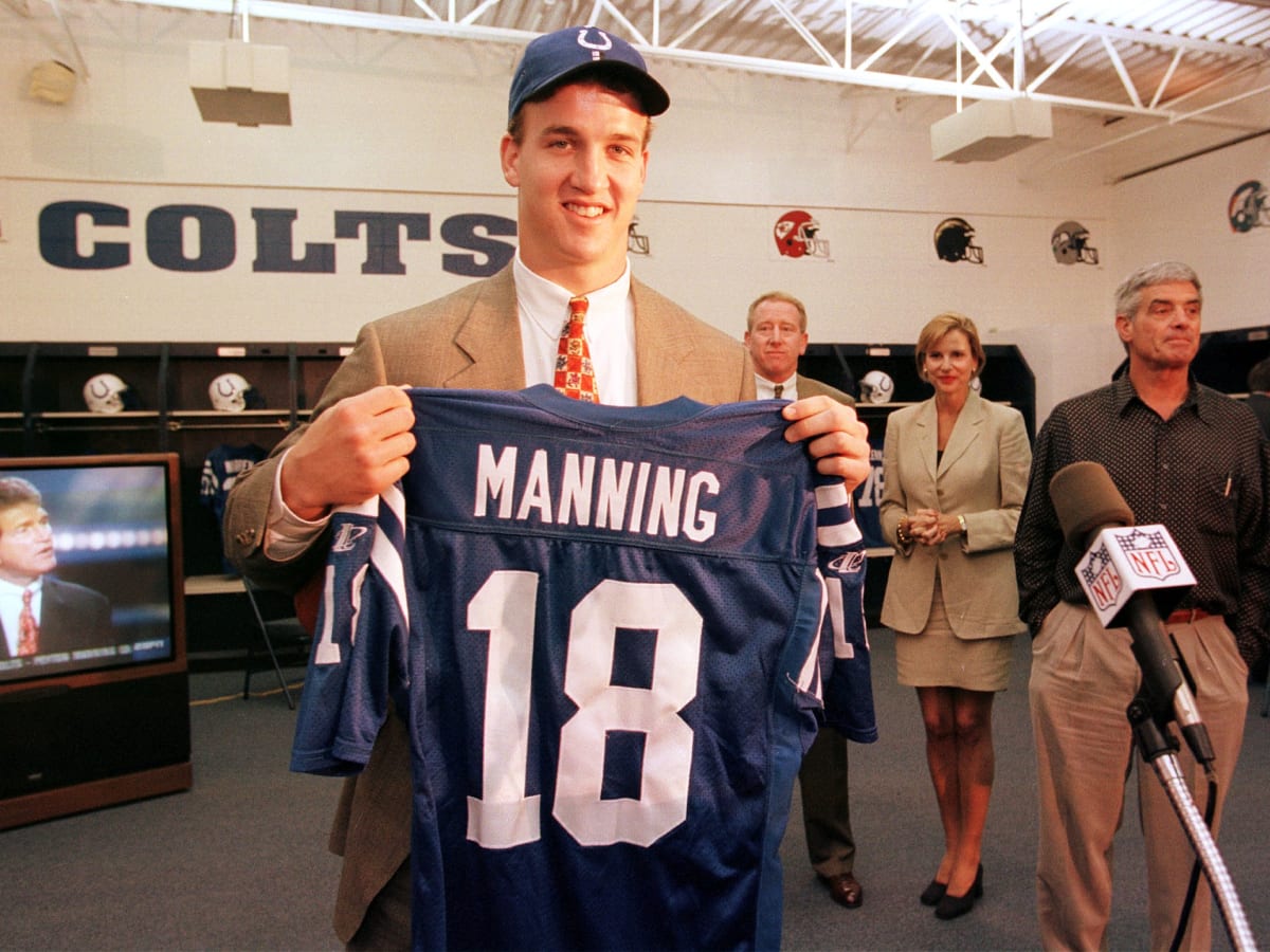 NFL Draft with Peyton Manning, Ryan Leaf going 1-2 hits 25th