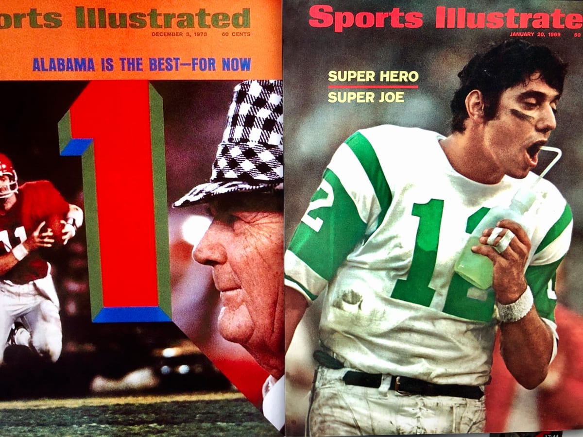 New York Jets Qb Joe Namath, Super Bowl IIi Sports Illustrated Cover by  Sports Illustrated