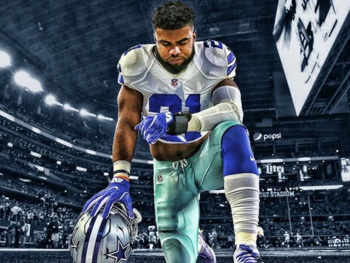 Zeke wallpaper. Lmk how it is. : r/cowboys