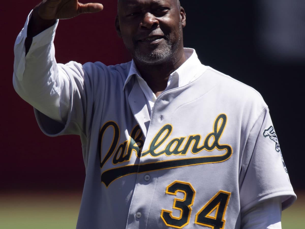 MLB FILE: Dave Stewart of the Oakland Athletics. (Icon Sportswire via AP  Images Stock Photo - Alamy