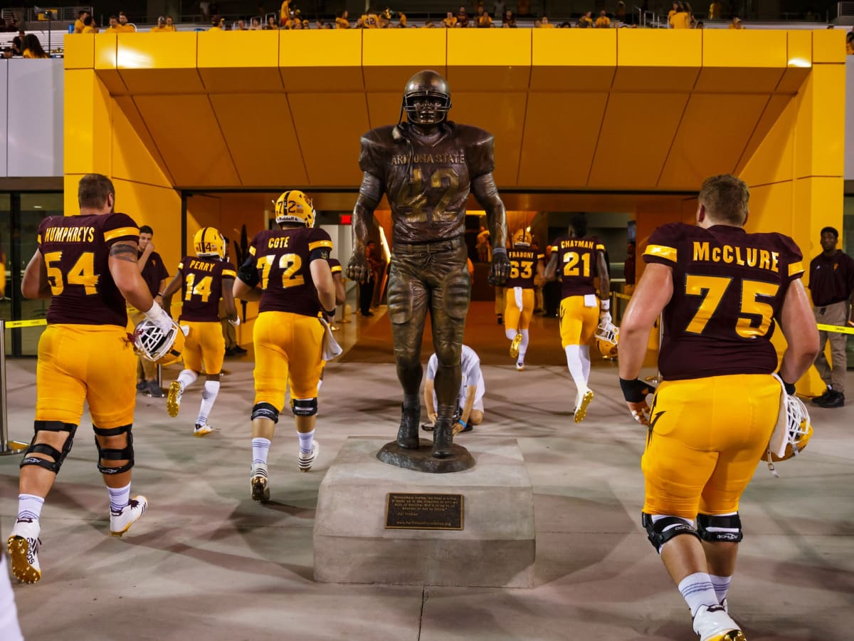 Pat Tillman: the ASU student behind the legacy  17 years gone, but never  forgotten. Pat Tillman will always have a special place in Sun Devil  hearts: A leader, teammate, student, friend. #