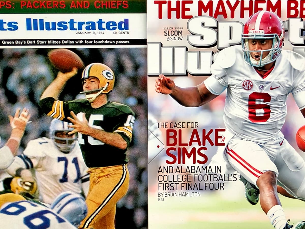 Alabama SI Cover Tournament-The Champs-Bart Starr-The Case For Blake Sims -  Sports Illustrated Alabama Crimson Tide News, Analysis and More