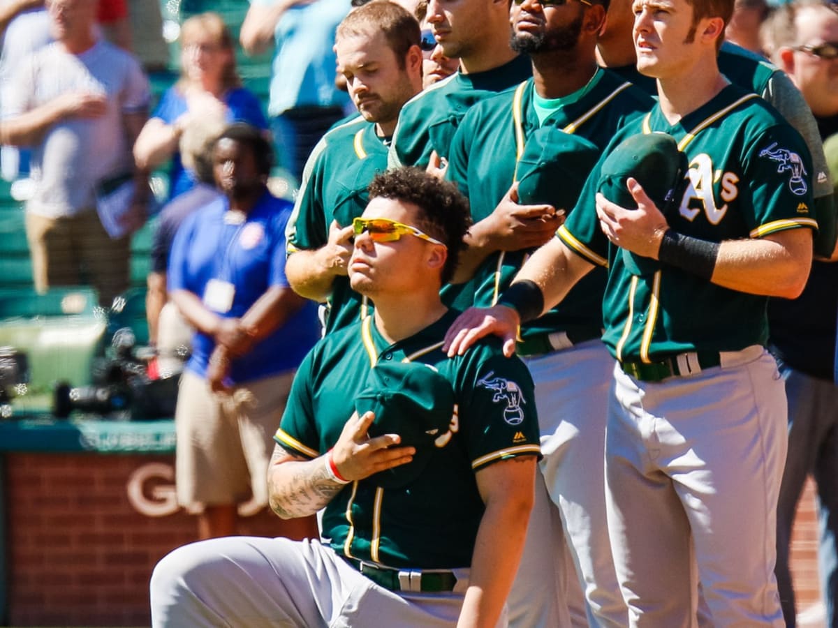 A's Mark Canha speaks out on social injustice, Bruce Maxwell's