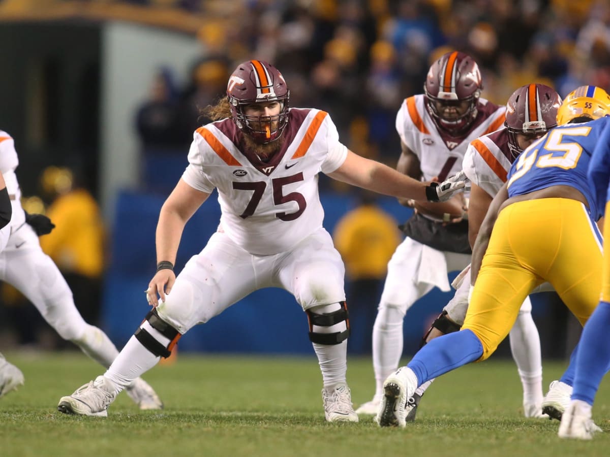 Former Virginia Tech lineman had hilarious moment Monday night