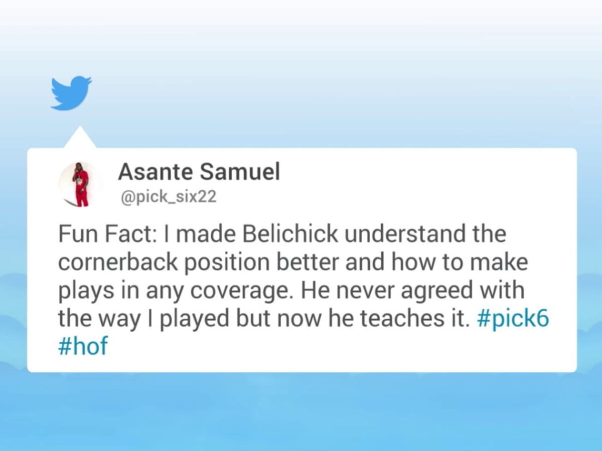 Former Patriots CB Asante Samuel slams Belichick and 'The Patriot