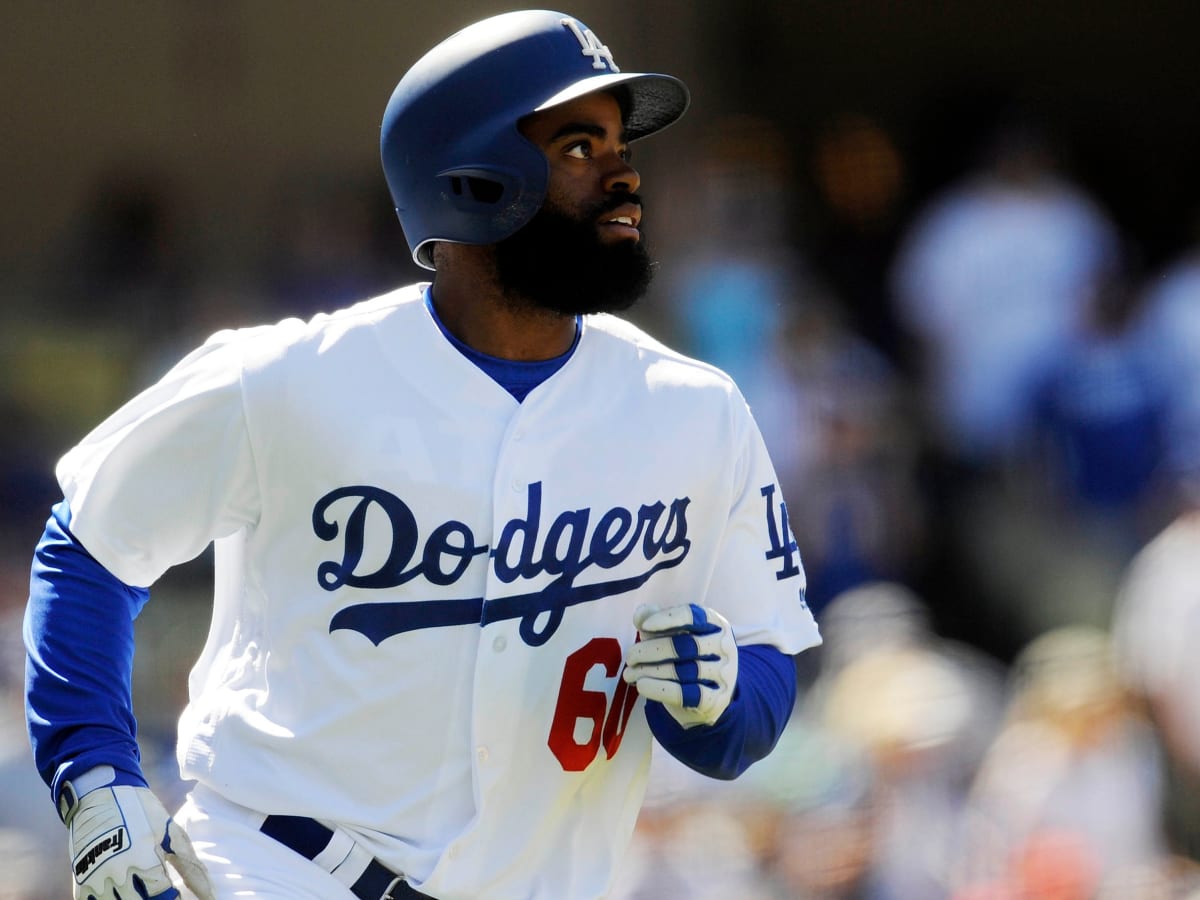 Dodgers' Andrew Toles arrested after sleeping behind Florida airport