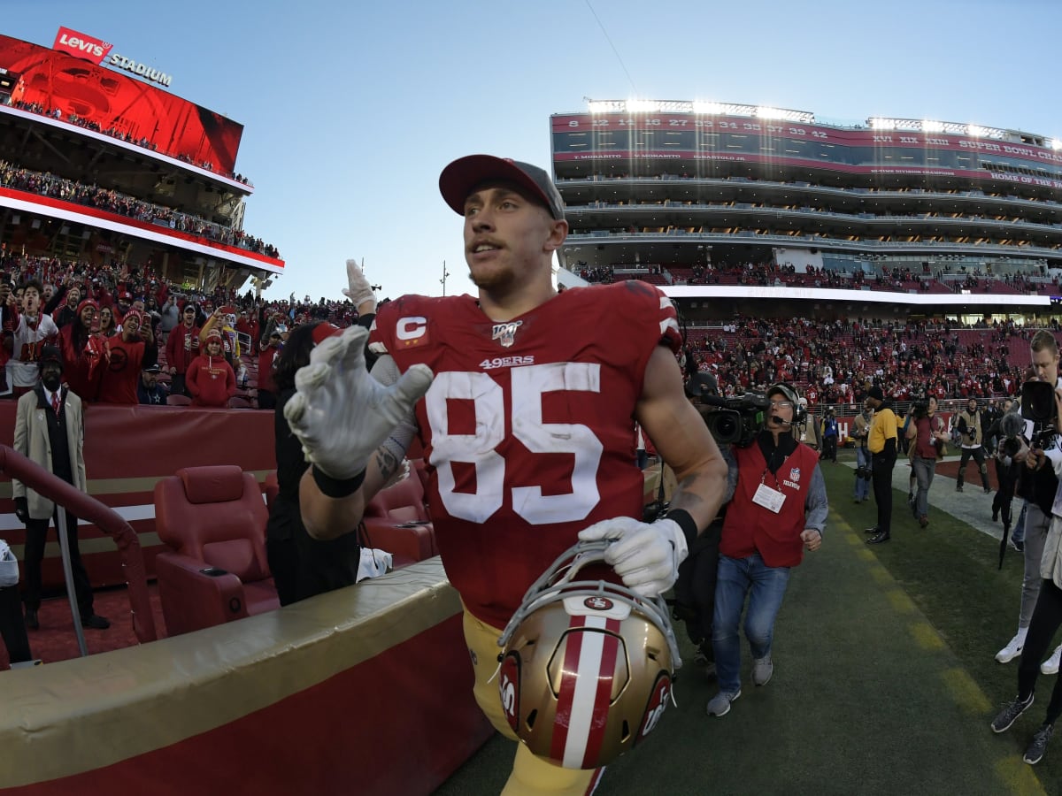 49ers' George Kittle keeps things loose amid rising playoff tension