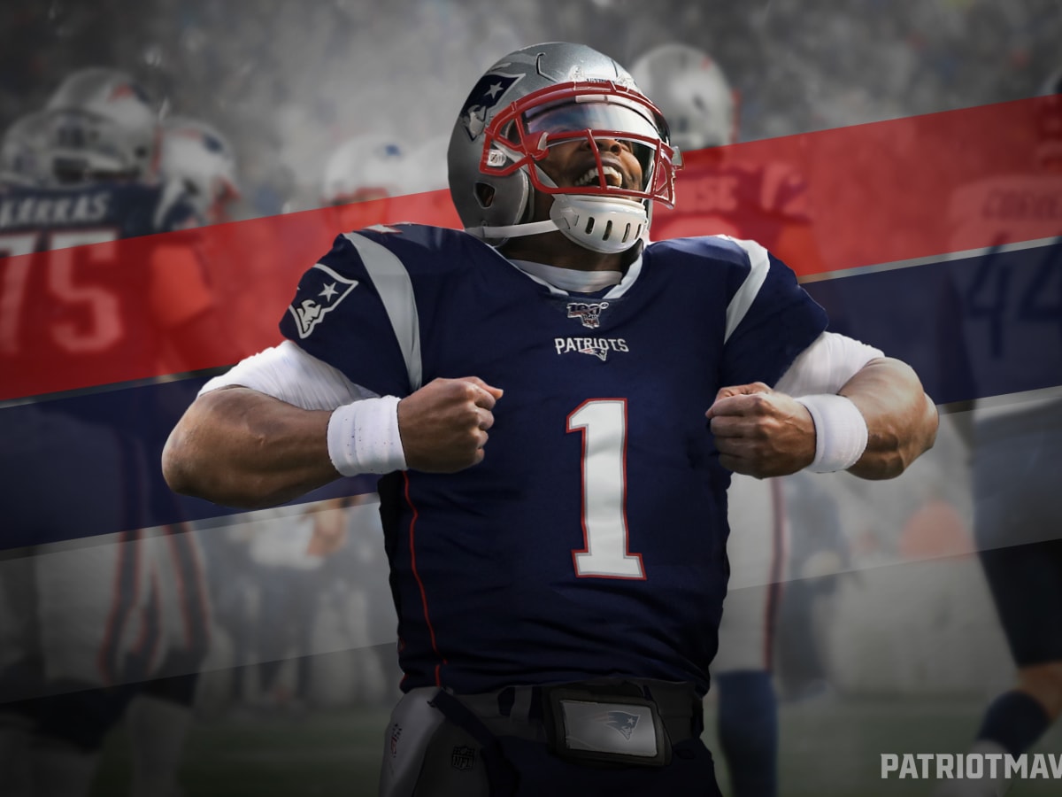 This is a jersey swap of Cam Newton, I don't really make swaps, what do you  guys think? : r/Patriots