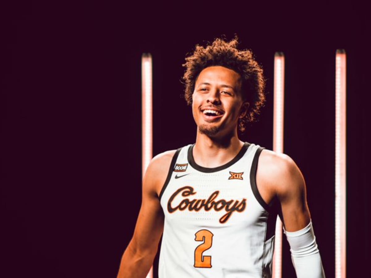 Oklahoma State freshman Cade Cunningham inspired by daughter, family