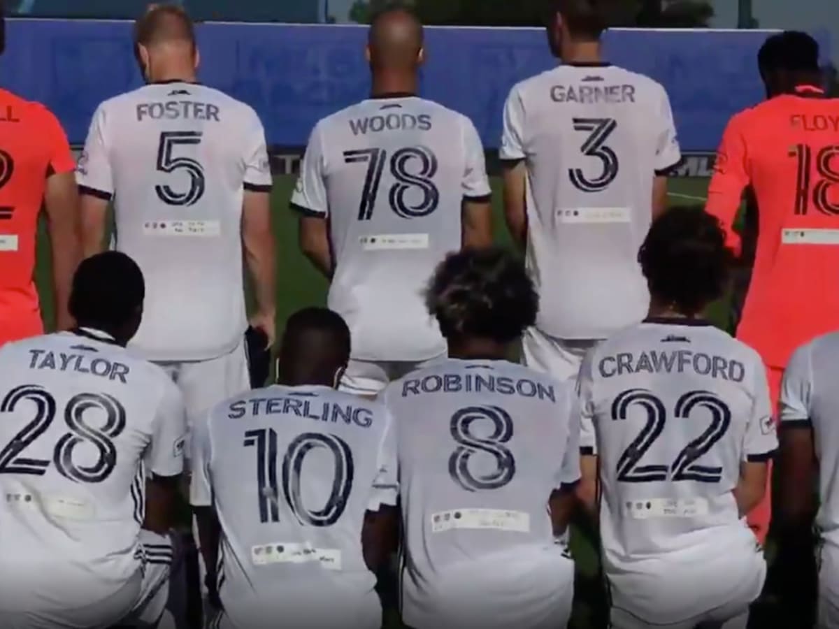 Union players wear names of victims of police brutality on their jerseys -  Brotherly Game