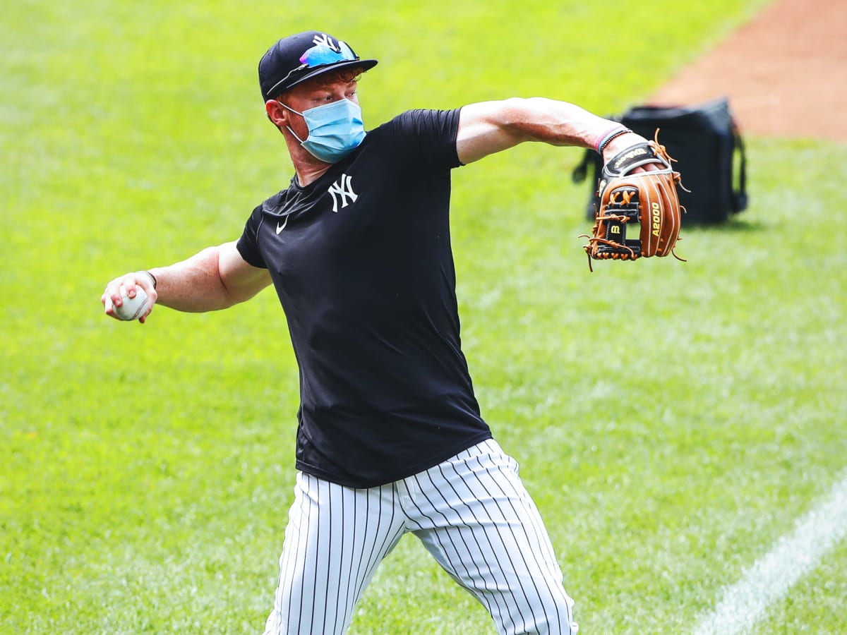 Clint Frazier said that he plans to wear a mask while batting, and