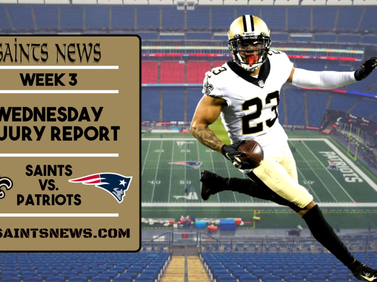 Saints at Titans Final Injury Report: Three Out, Three Questionable  Including C.J. Gardner-Johnson - Canal Street Chronicles