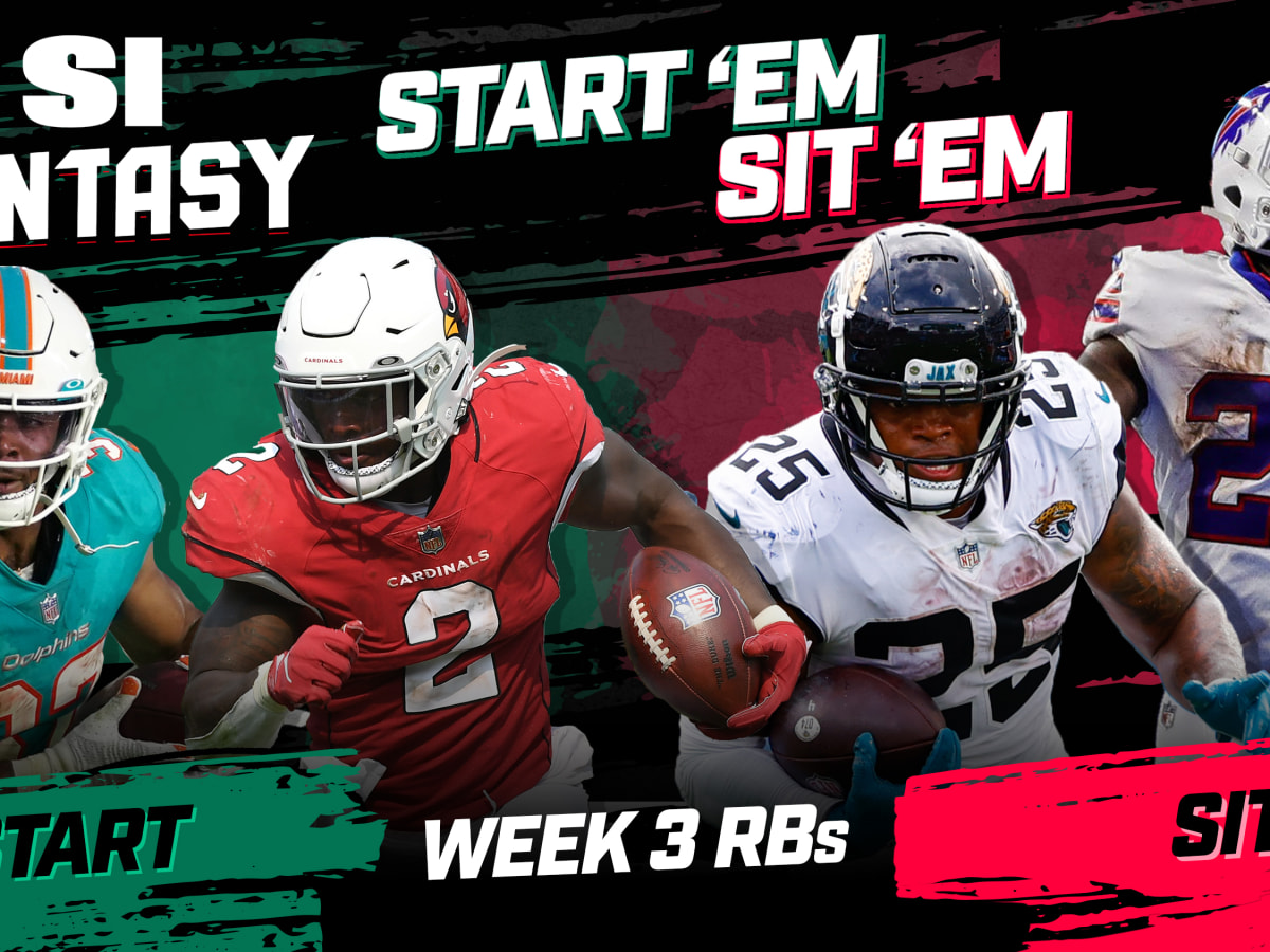 Fantasy Football Start 'Em Sit 'Em: Week 3 lineup advice, best matchups,  DFS picks