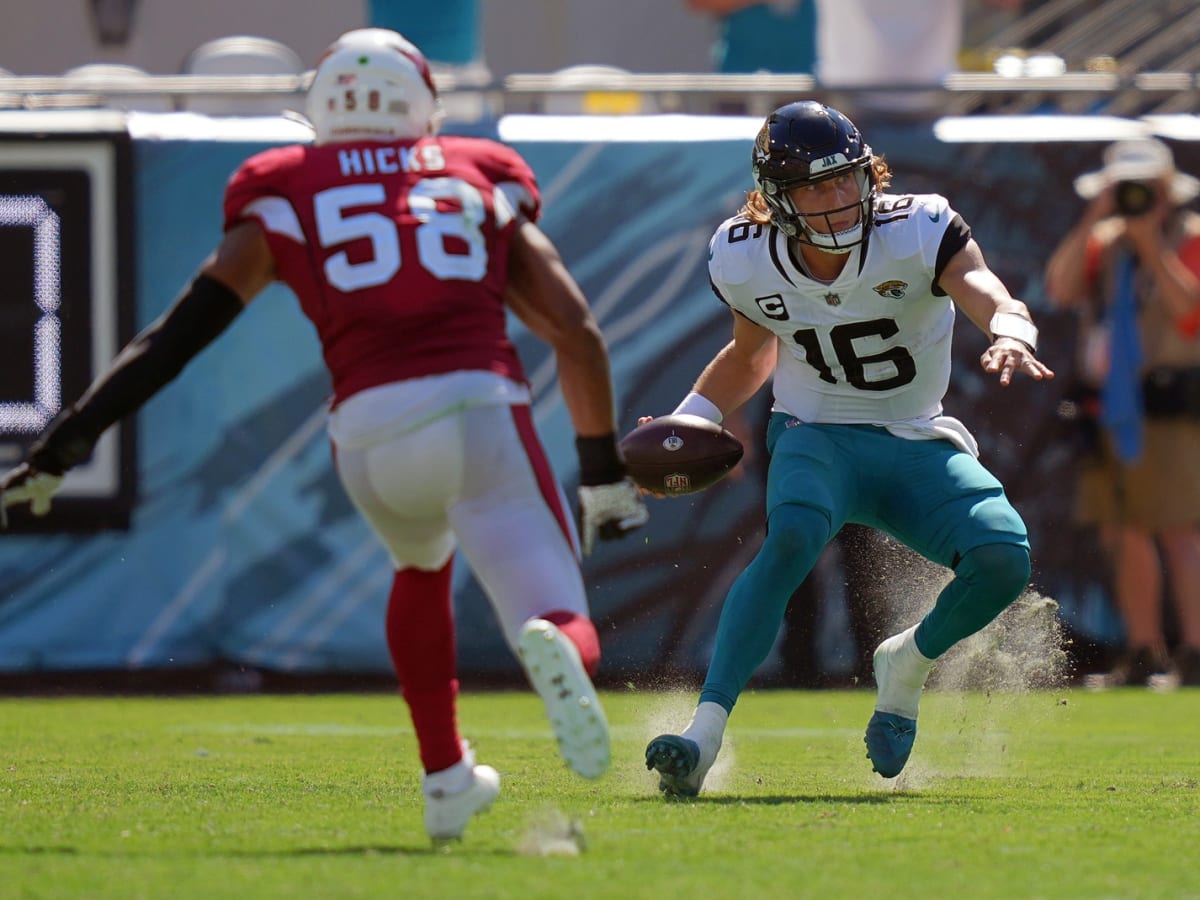 Eagles pound Jags on the ground in dreary conditions, rally from 14-0 hole  as Trevor Lawrence loses 4 fumbles