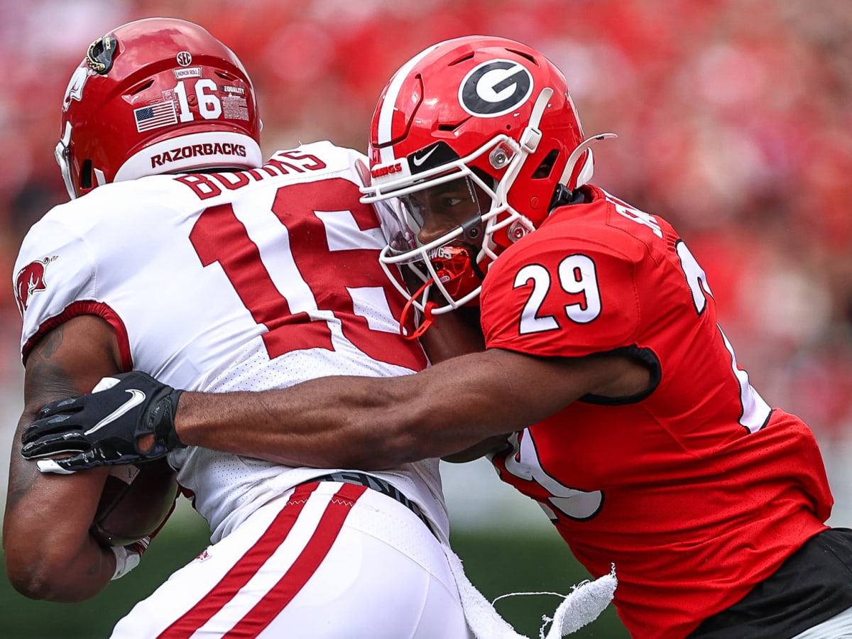 Zamir White No. 2 Georgia No. 8 Arkansas 