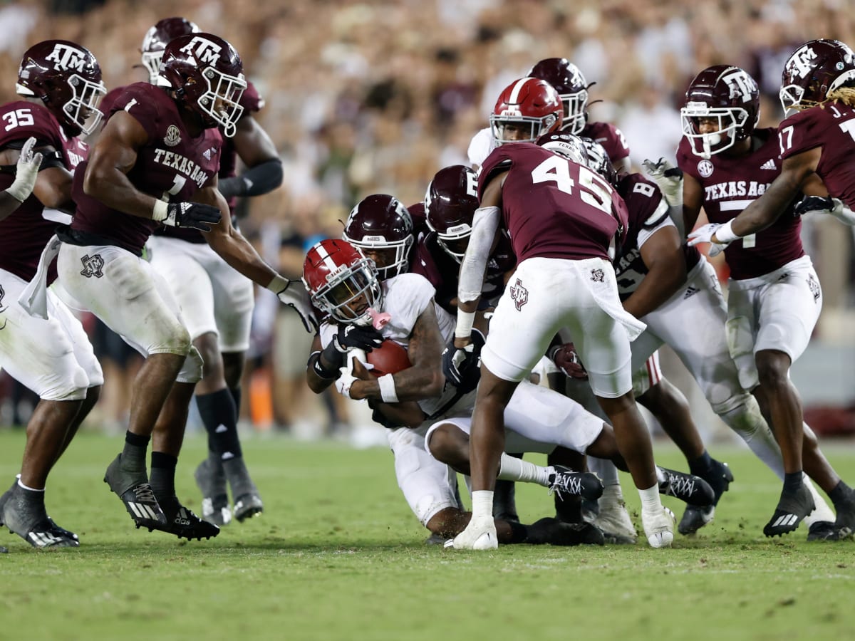 Texas A&M beats No. 1 Alabama 41-38 on last-play field goal