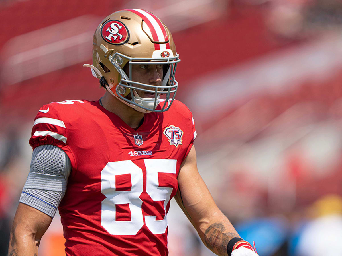 49ers place TE George Kittle on IR with calf injury - The San