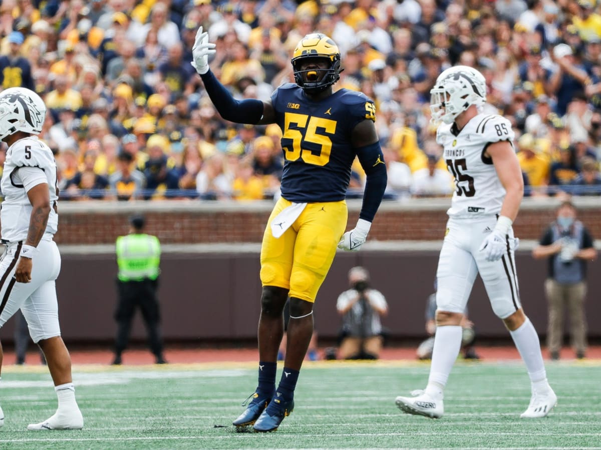 Michigan Pass Rusher David Ojabo an Early 2022 NFL Draft Target for  Cleveland Browns - Sports Illustrated Cleveland Browns News, Analysis and  More