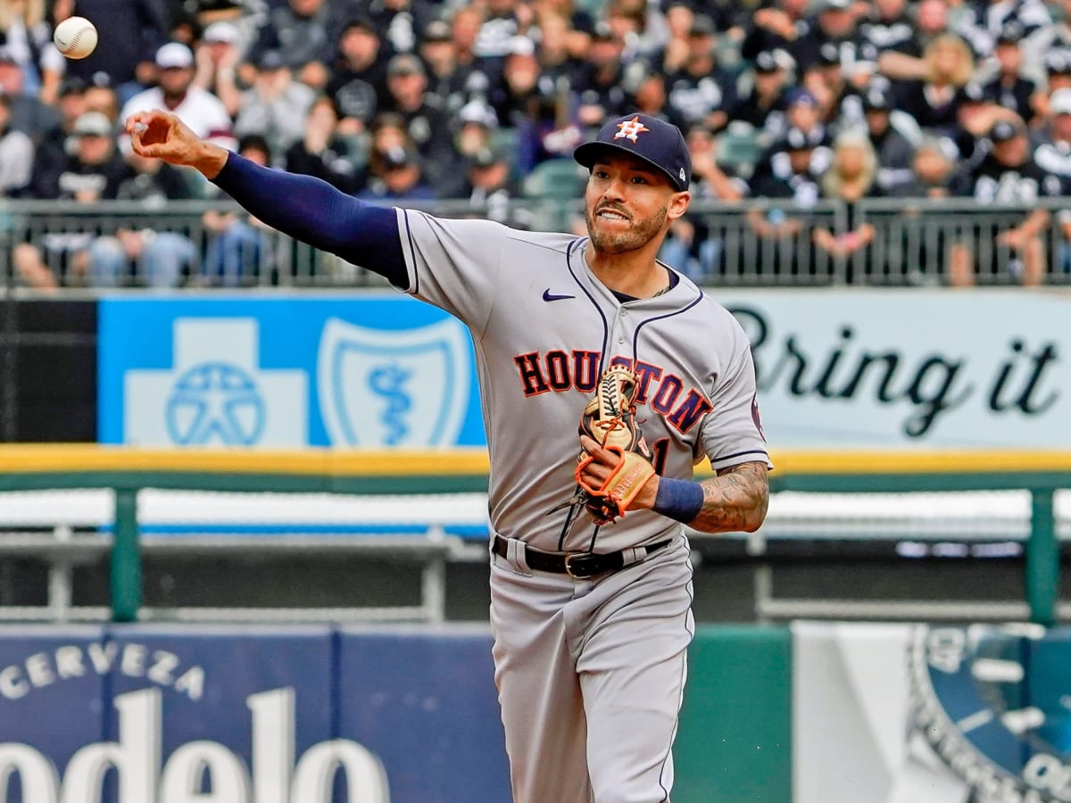 Touch 'em all! Astros slugger Carlos Correa watches his