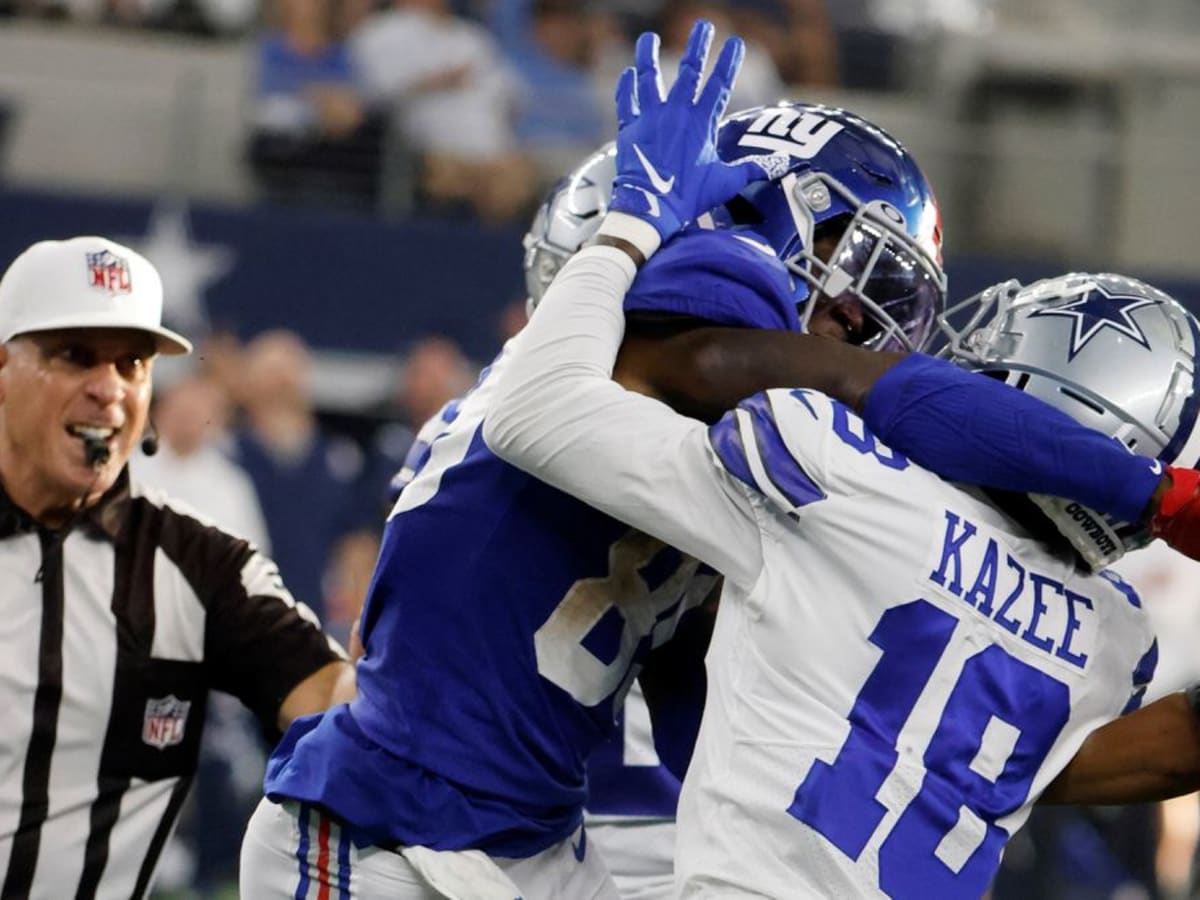 Giants TE Evan Engram says Cowboys S Jayron Kearse punched him after  Sunday's game