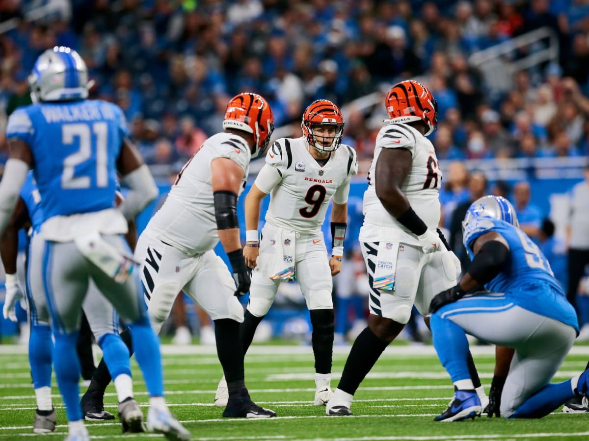 Joe Burrow, Joe Mixon and Ja'Marr Chase lead the Cincinnati Bengals to a  34-11 win over the Detroit Lions