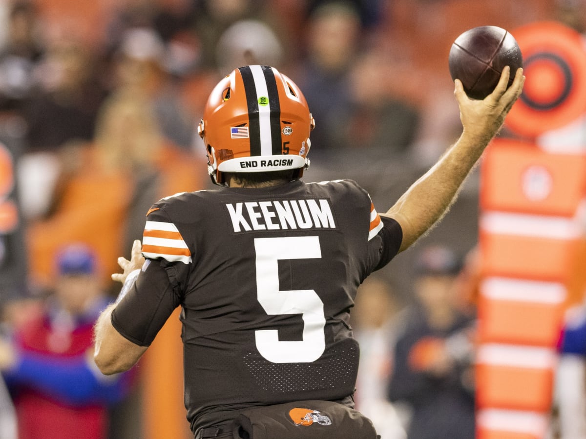 Cleveland Browns will be okay if they have to start Case Keenum