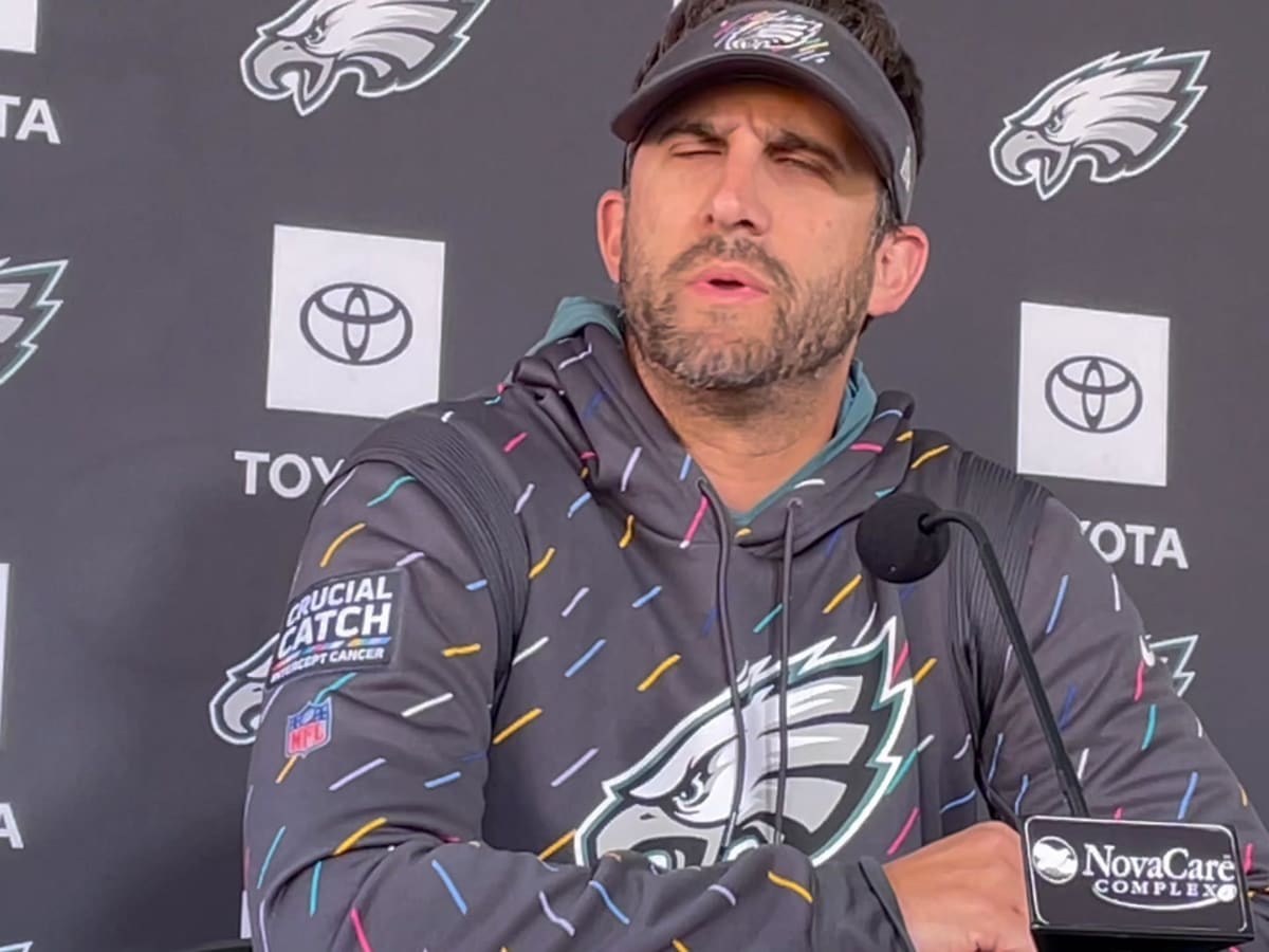 Eagles analysis: Nick Sirianni's clumsy coaching is dooming the Birds – The  Morning Call