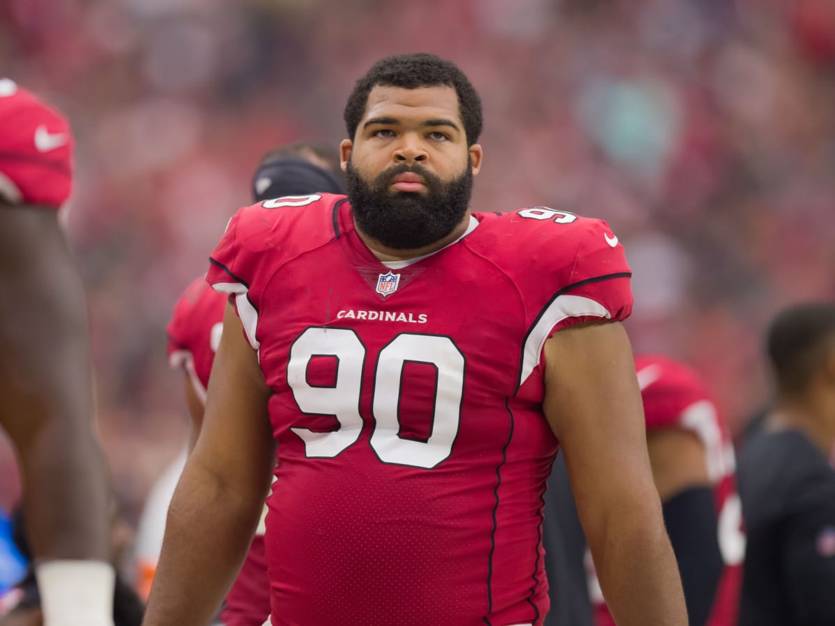 Cardinals' Rashard Lawrence carted off field vs. Saints, return