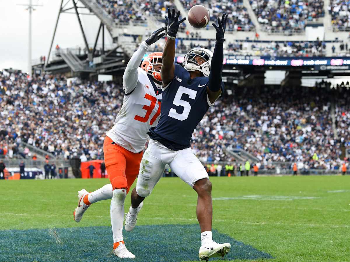 Penn State's Jahan Dotson, says he'll return to Lions for 2021 season