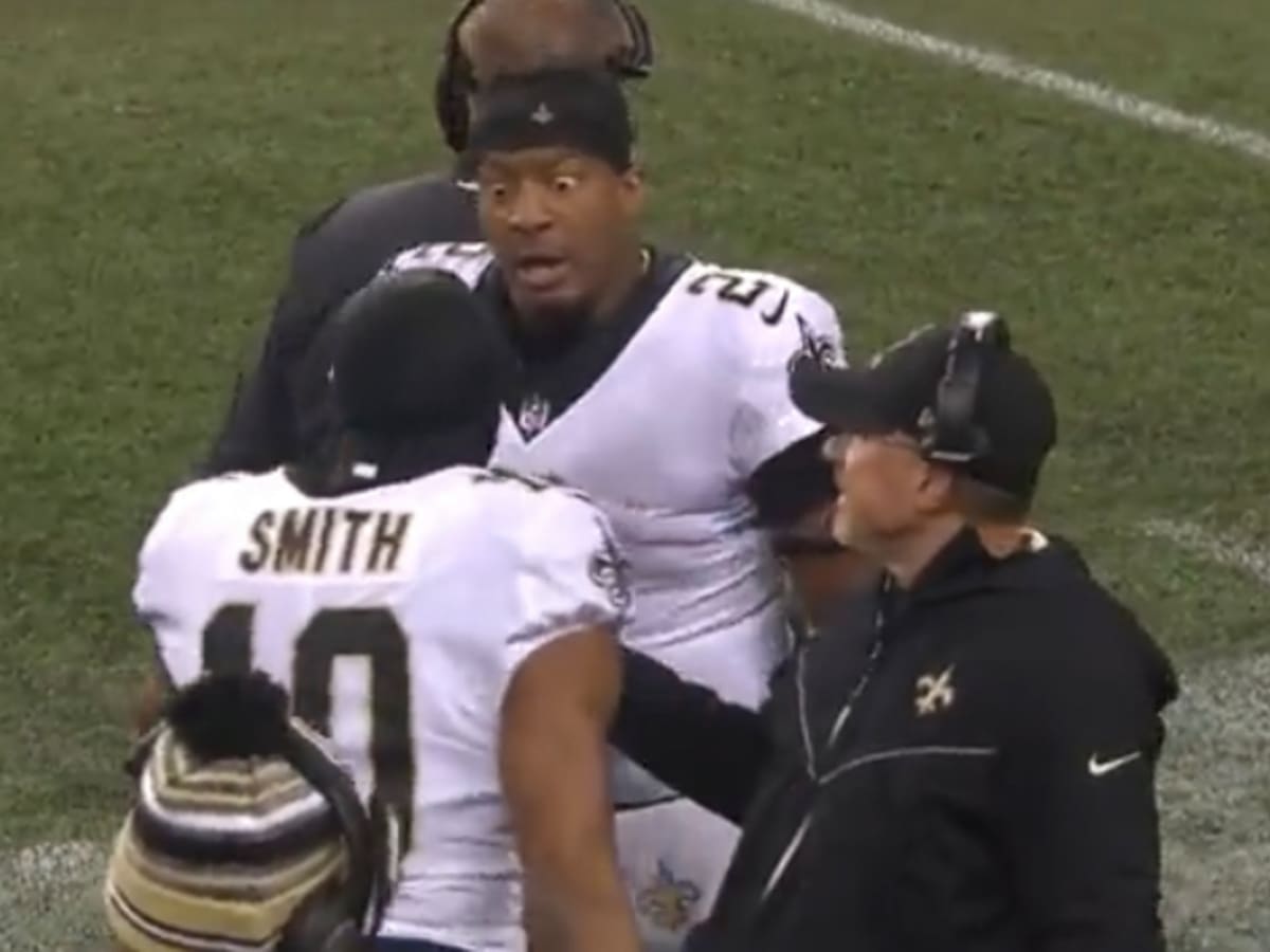 Jameis Winston's freestyle rap was so lit the Saints destroyed the Raiders