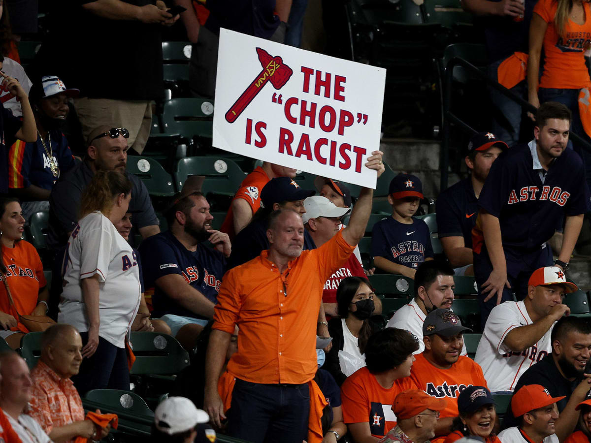 World Series: Tomahawk chop is racist, but Braves, MLB support it - Sports  Illustrated