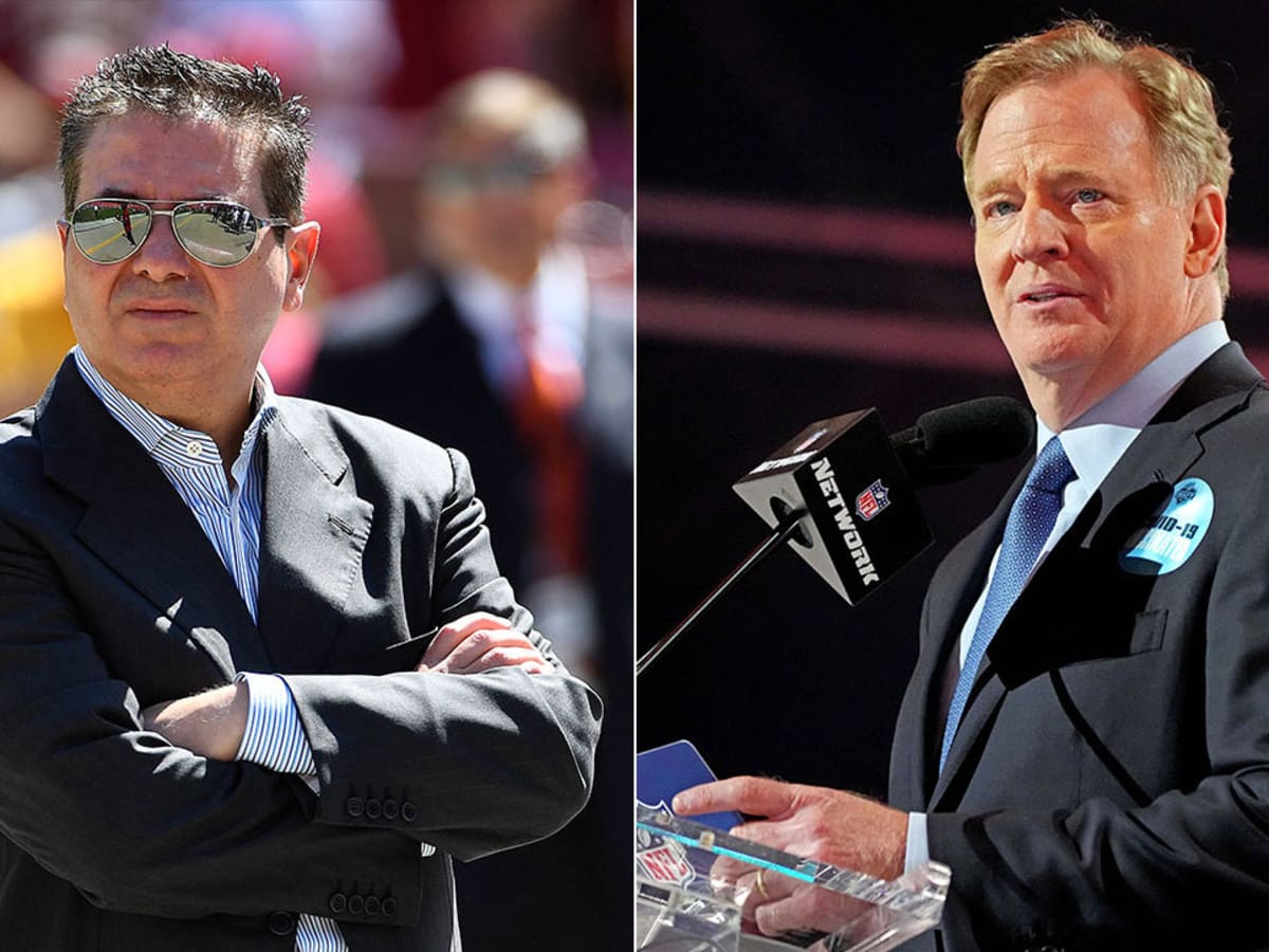 Dan Snyder will never take responsibility and Roger Goodell won't