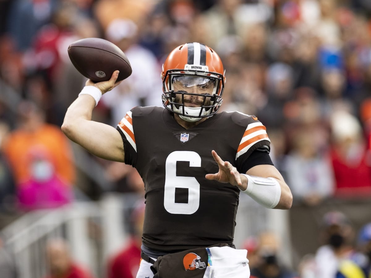 Browns' Baker Mayfield starting against Steelers, shoulder better