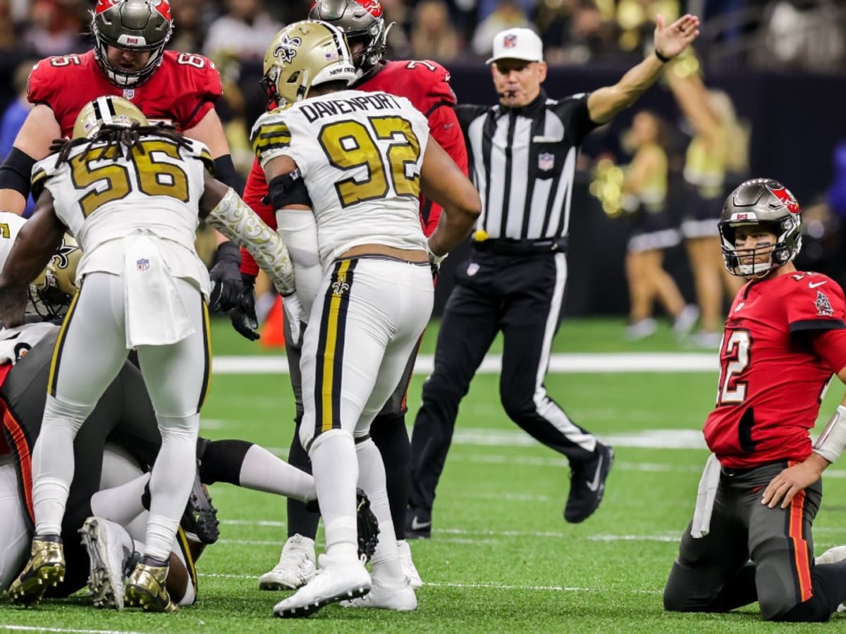 Tom Brady, Giovani Bernard TD cuts into Saints' lead vs. Bucs