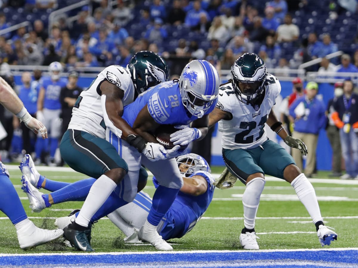 Detroit Lions running back Jermar Jefferson can't be discounted in roster  battle