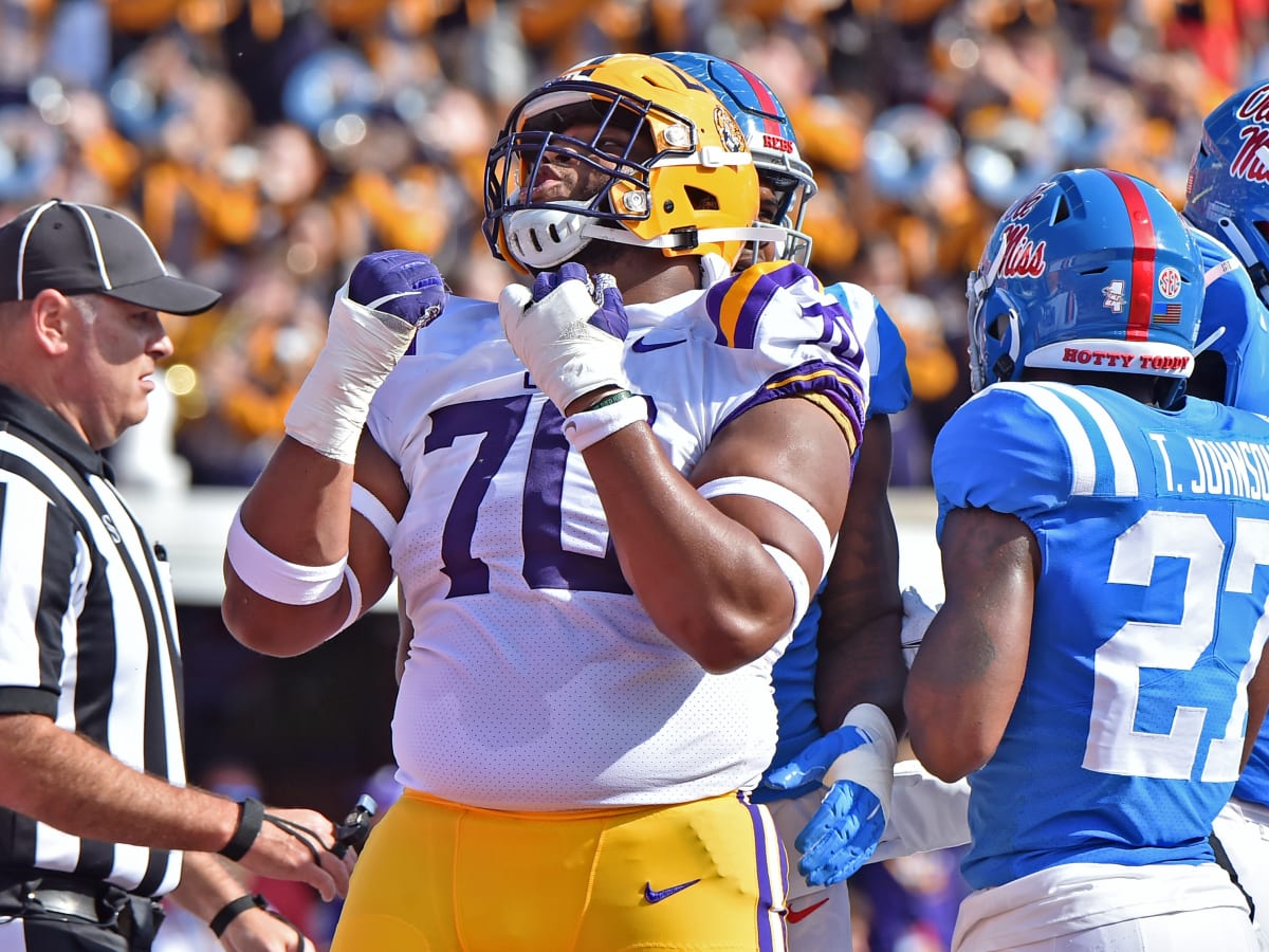 Ravens Draft Central: Ed Ingram, OL, LSU