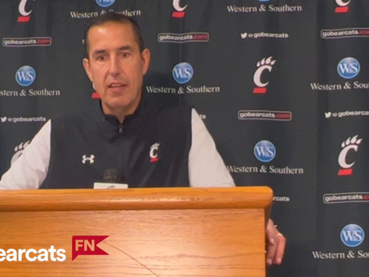 Cincinnati Bearcats Head Coach Luke Fickell After Win Over Tulsa - All  Bearcats