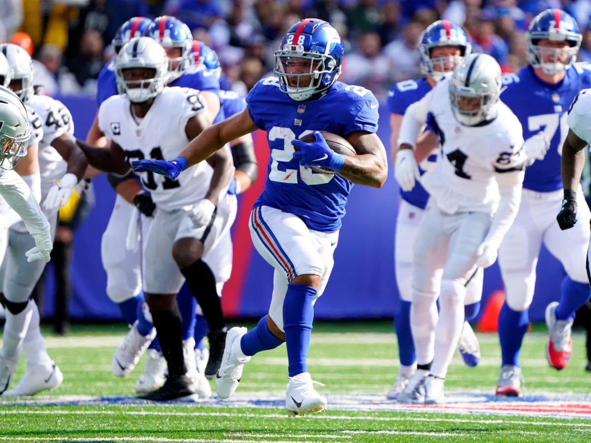 Giants' Devontae Booker is a healthy scratch already in Week 3 vs. Falcons,  making a strange free agent signing look even worse 
