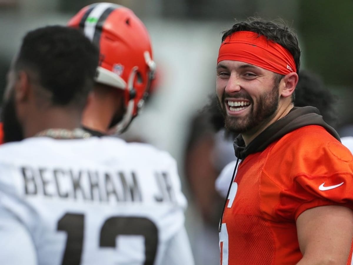 Odell Beckham Jr. standing by frustrated Baker Mayfield: 'I'm going to jump  in the fire with him'