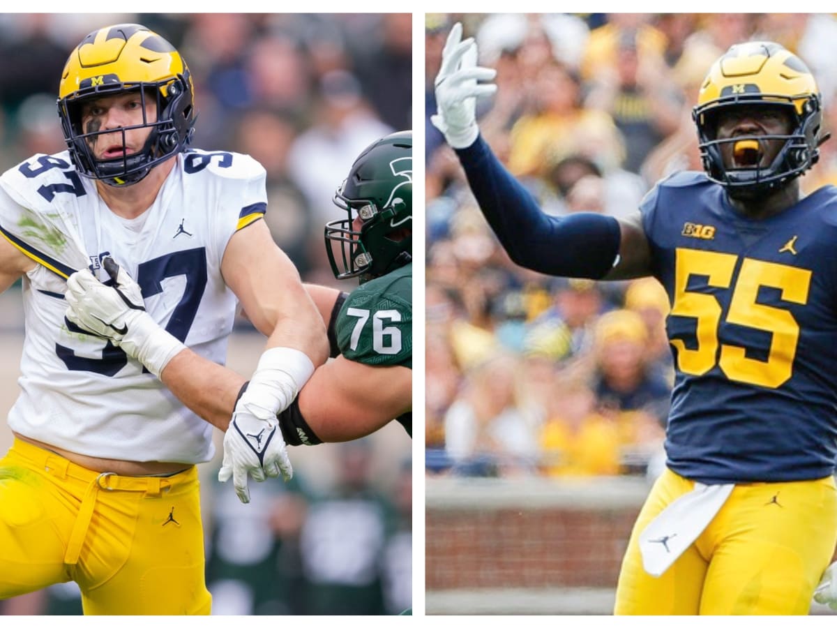 Aidan Hutchinson & David Ojabo have impressive NFL Combine performances -  Maize n Brew