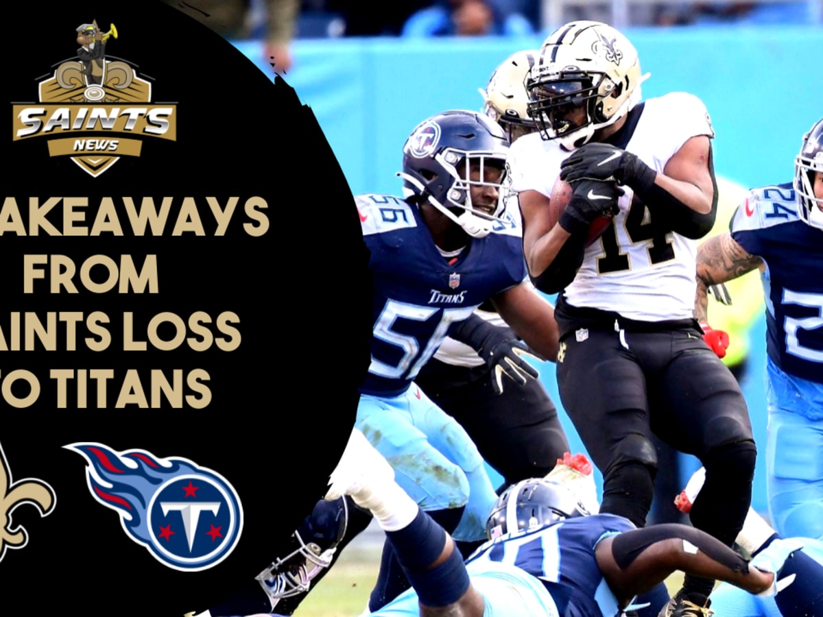 3 Takeaways From the Saints Week 10 Loss to the Titans - Sports Illustrated  New Orleans Saints News, Analysis and More