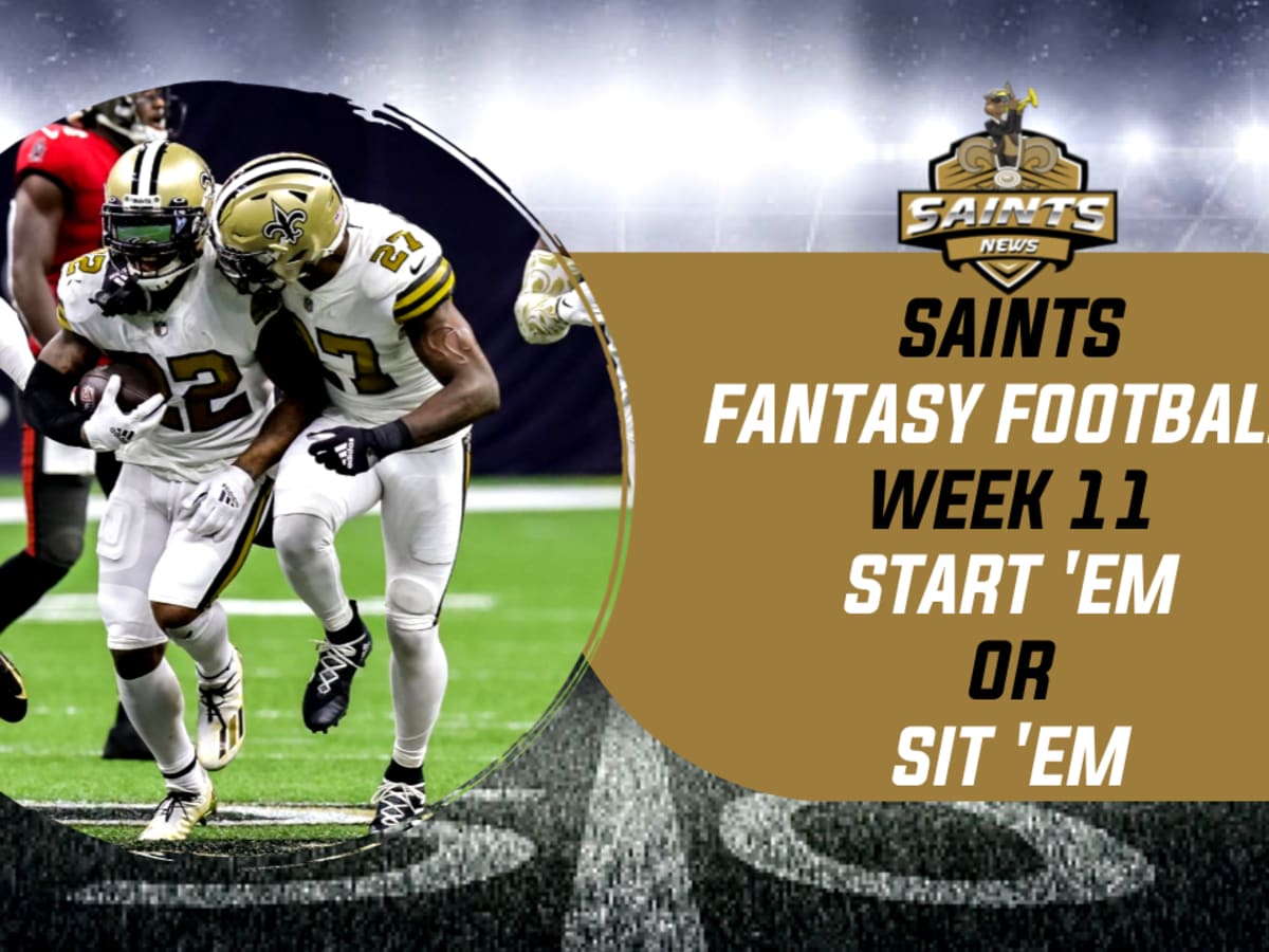 Saints-Bucs Fantasy Football Start'Em Sit'Em  Week 4 - Sports Illustrated  New Orleans Saints News, Analysis and More