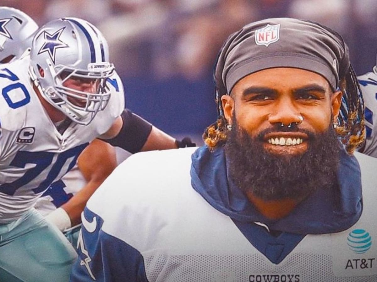 Cowboys' Ezekiel Elliott (knee), DeMarcus Lawrence (foot