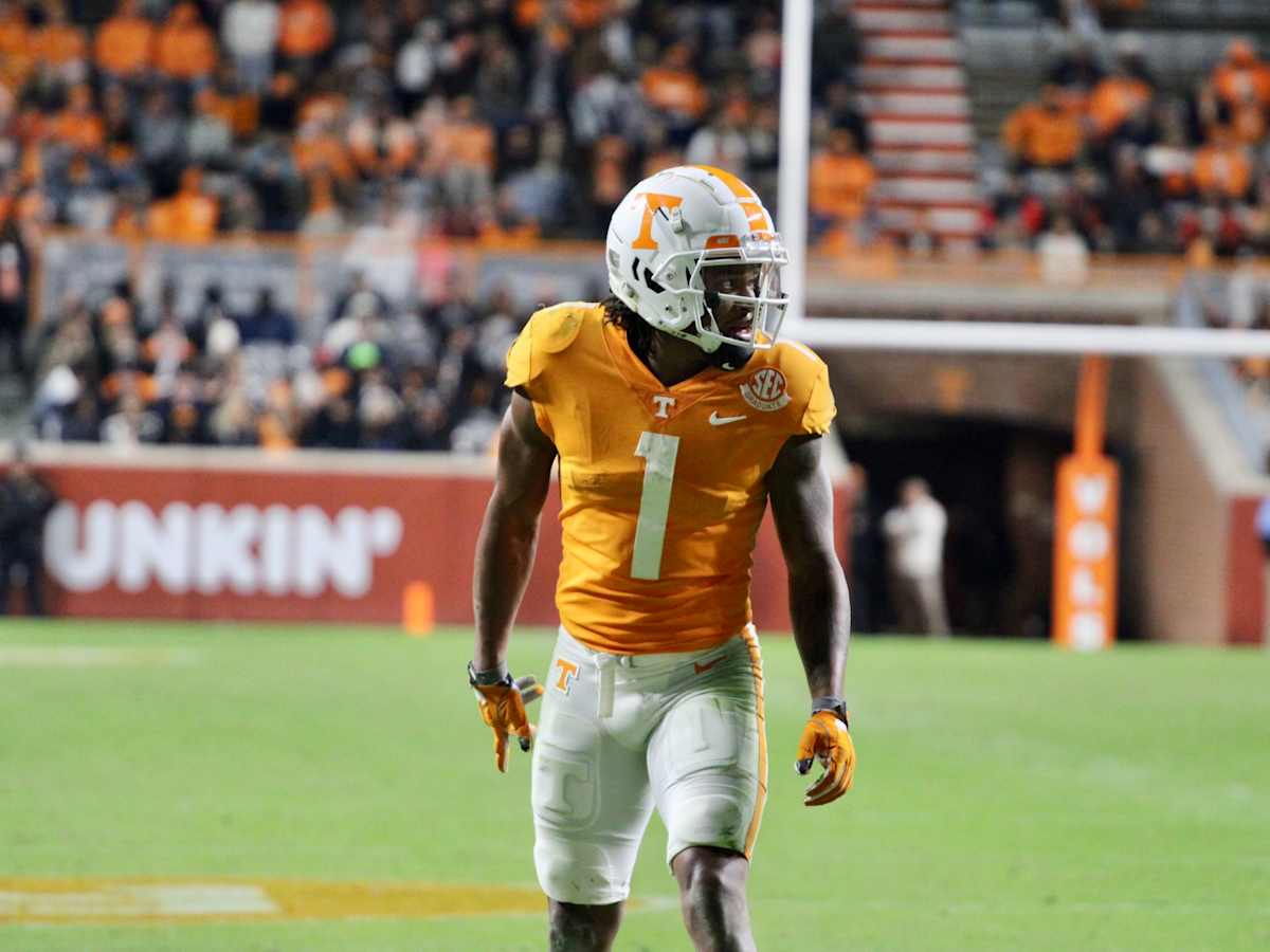 Velus Jones excited to play in 'receiver's dream' offense under Heupel -  Rocky Top Talk