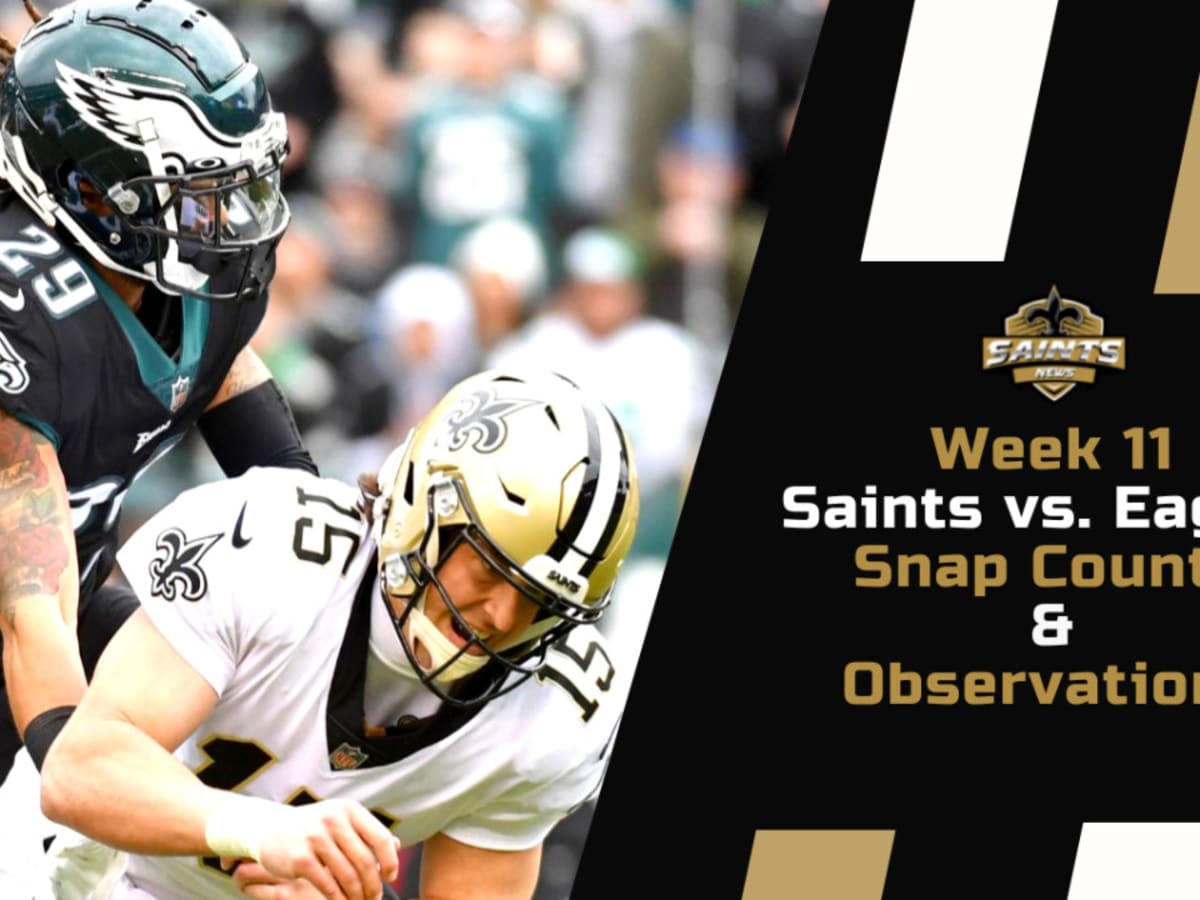 Week 1 New Orleans Saints Snap Counts and Observations - Sports Illustrated  New Orleans Saints News, Analysis and More