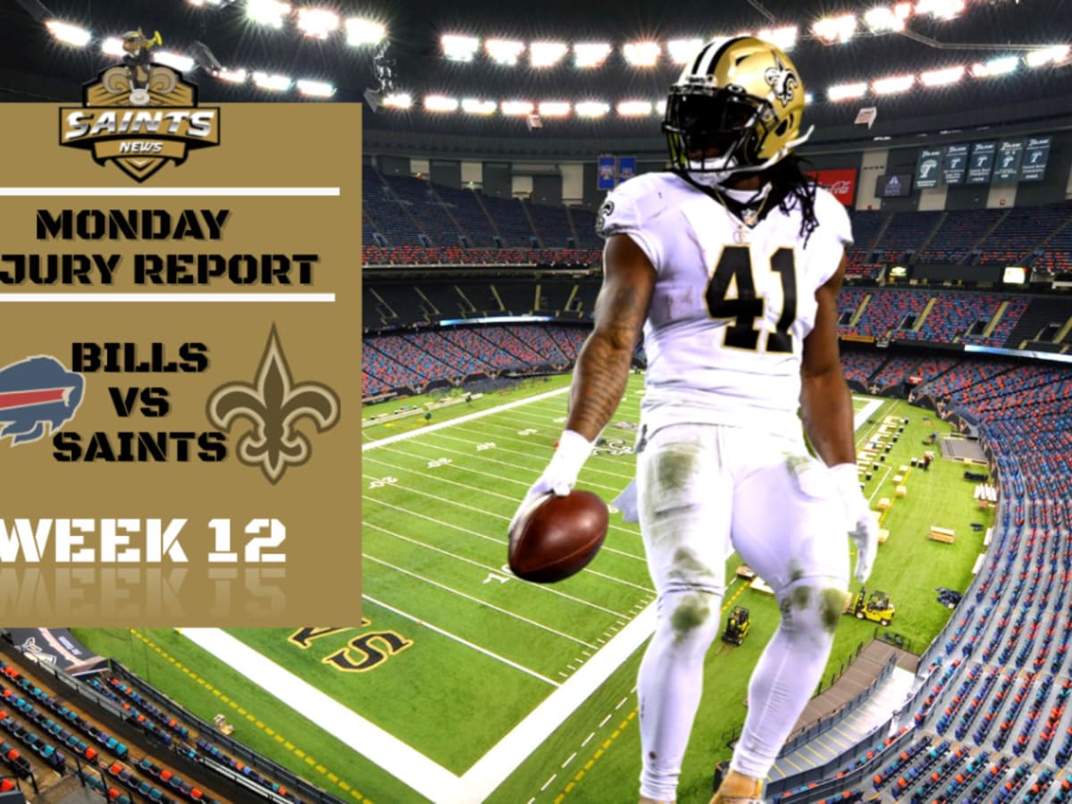 Alvin Kamara injury news: Saints RB officially out for Week 12 Thanksgiving  game vs. Bills - DraftKings Network