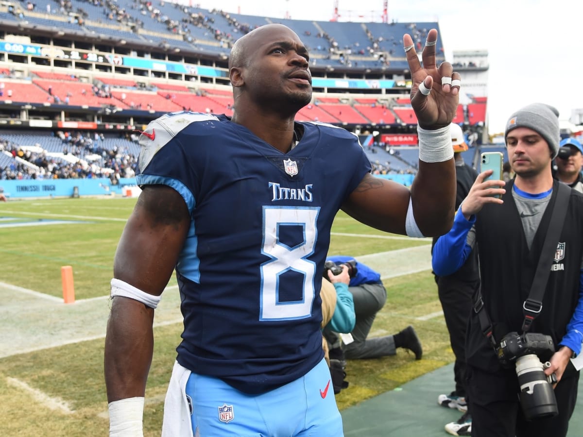 Adrian Peterson Plans to Raise His Play By Going Low - Sports Illustrated  Tennessee Titans News, Analysis and More