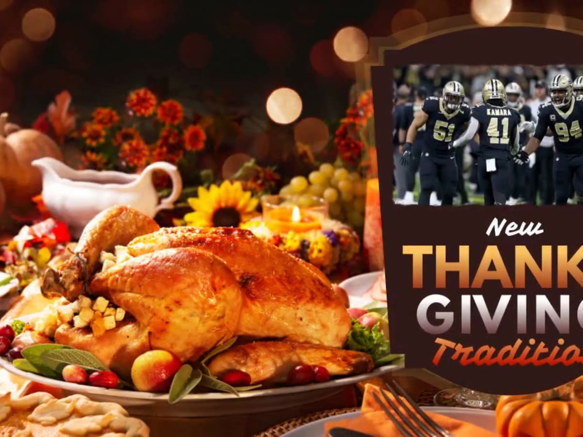 Happy Thanksgiving-New Orleans Saints  New orleans saints, Holiday  pictures, Happy thanksgiving