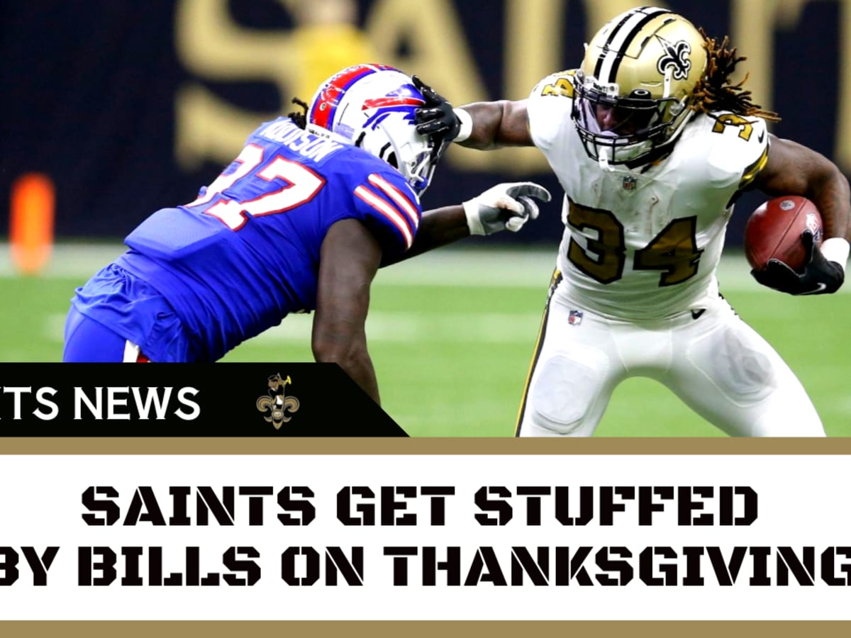 Saints Get Stuffed by Bills on Thanksgiving, Have Lost Four