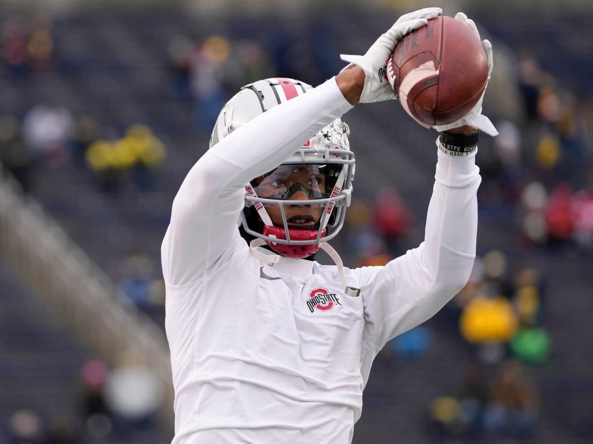 Garrett Wilson's Touchdown Reception Gives Ohio State Lead At Michigan -  Sports Illustrated Ohio State Buckeyes News, Analysis and More